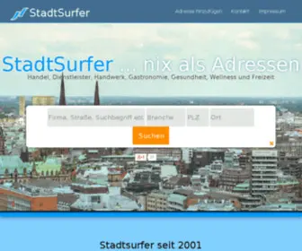 Stadtsurfer.de(Handel) Screenshot