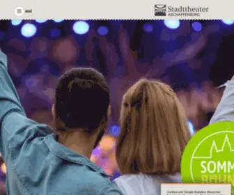 Stadttheater-Aschaffenburg.de(Stadttheater Aschaffenburg) Screenshot