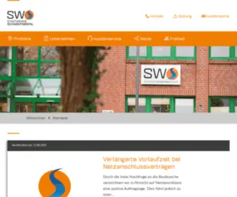 Stadtwerke-SChwentinental.de(Stadtwerke SChwentinental) Screenshot