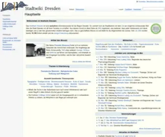 Stadtwikidd.de(Stadtwiki Dresden) Screenshot