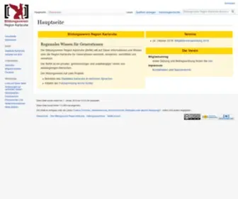 Stadtwiki.net(Bildungsverein Region Karlsruhe) Screenshot