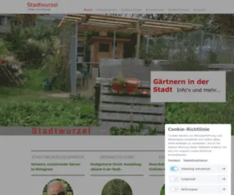 Stadtwurzel.ch(Urban Gardening) Screenshot