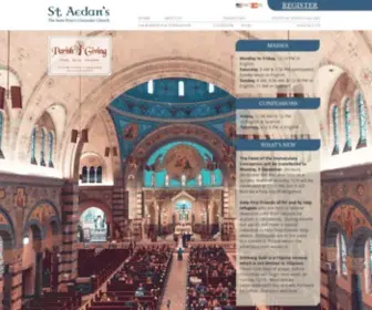 Staedans.org(St. Aedan's) Screenshot