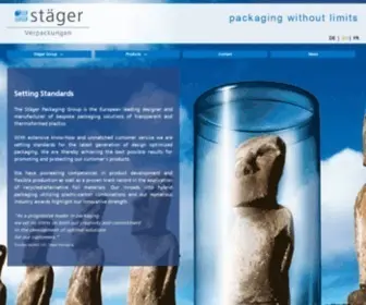 Staeger.eu(Stäger Packaging Group) Screenshot