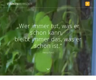 Staerkenwerkstatt.com(Front Page) Screenshot