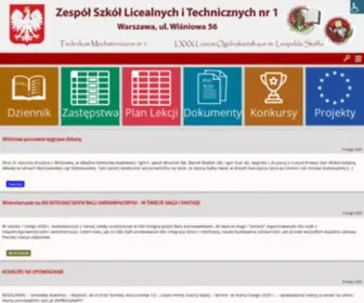 Staff.edu.pl(Zespół Szkół Licealnych I Technicznych Nr 1) Screenshot