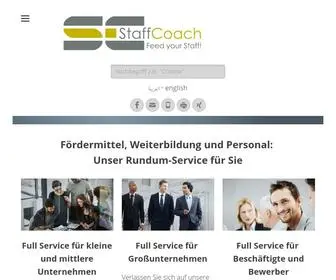Staffcoach.de(StaffCoach GmbH) Screenshot