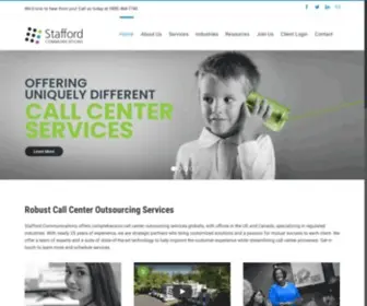 Staffcom.com(Stafford Communications) Screenshot