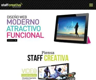 Staffcreativa.pe(Agencia digital) Screenshot