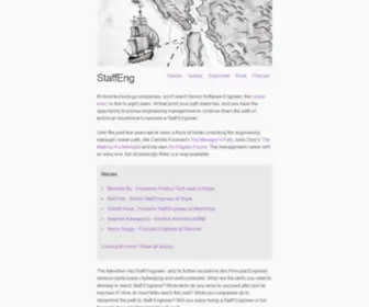 Staffeng.com(Stories of reaching Staff) Screenshot