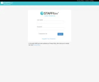 Staffflow.co.uk(Log On) Screenshot