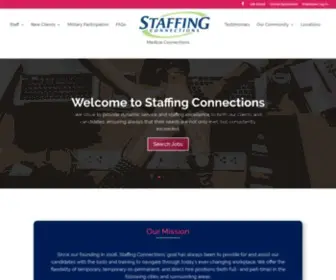 Staffing-Connections.com(Staffing Connections) Screenshot