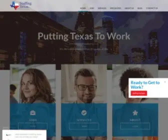 Staffing-Texas.com(Staffing Texas) Screenshot
