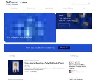 Staffing.com(The Future of Staffing Is Now) Screenshot