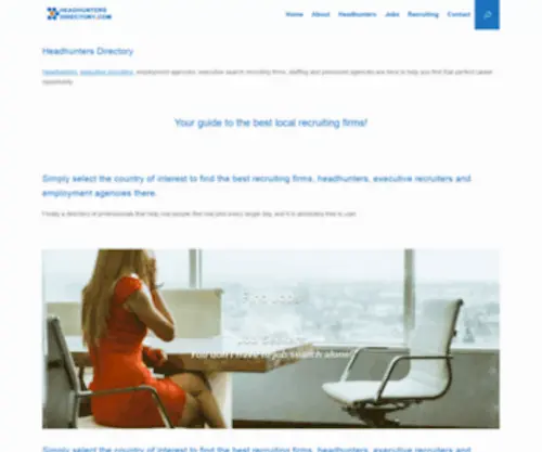 Staffingagencies.ca(Headhunters & Recruiters) Screenshot