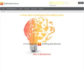 Staffingbackbone.com(Staffing Backbone) Screenshot