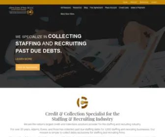 Staffingdebt.com(Past Due Staffing Debt) Screenshot