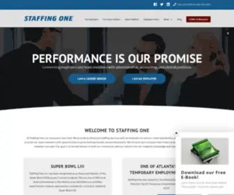 Staffingone.com(Staffingone) Screenshot