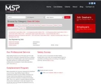 Staffingprojects.co.za(Mass Staffing Projects) Screenshot