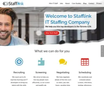Stafflink.ca(Stafflink) Screenshot