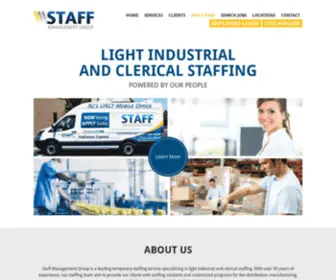 Staffmg.com(Staffing Agency in New Jersey) Screenshot