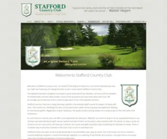 Staffordcc.com(Stafford Country Club) Screenshot