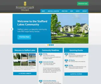 Staffordlakescommunity.com(Stafford Lakes) Screenshot