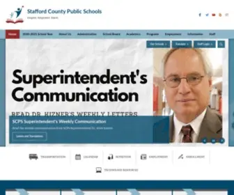 Staffordschools.net(Stafford County Public Schools) Screenshot