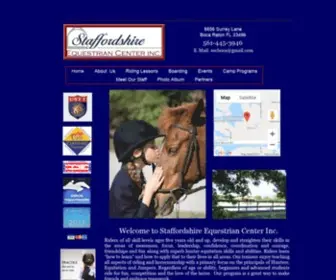 Staffordshireequestriancenter.com(Staffordshire Equestrian Center Inc) Screenshot