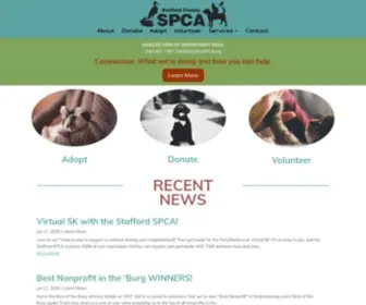 Staffordspca.org(Stafford County SPCA) Screenshot