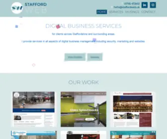 Staffordwebsitecompany.co.uk(Stafford Web Ltd) Screenshot