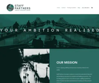 Staffpartners.co.uk(Staffing Agency Group) Screenshot