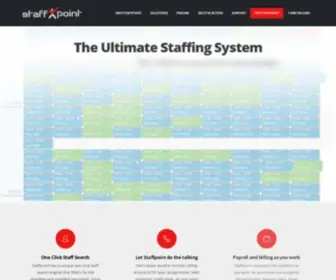 Staffpoint.ca(The Ultimate Staffing System) Screenshot
