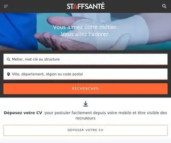 Staffsante.fr(Staffsanté) Screenshot