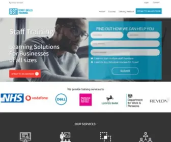 Staffskillstraining.co.uk(Workplace & Employee Training Solutions) Screenshot