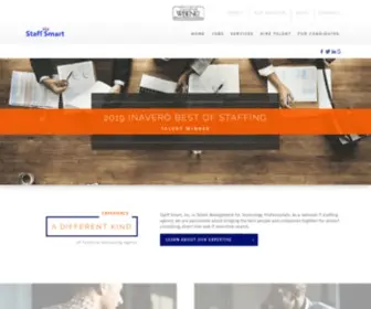 Staffsmart.net(National IT Staffing and Recruitment for Project Consulting) Screenshot