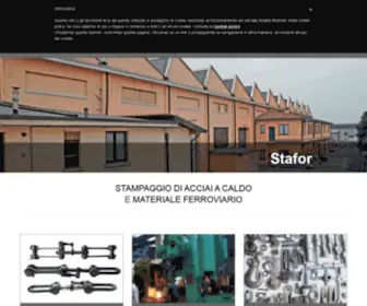 Stafor.it(Stampati e componenti ferroviari) Screenshot