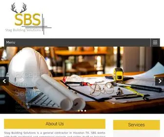 Stagbuilding.com(SBS Construction in Houston) Screenshot