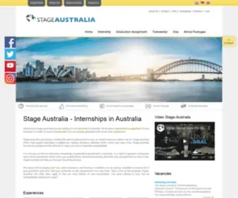 Stage-Australia.com(Stage Australia) Screenshot