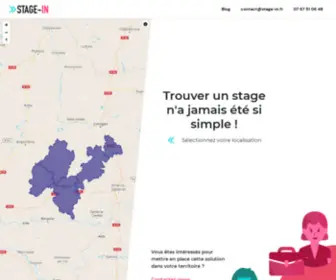 Stage-IN.fr(Stage en Entreprise) Screenshot