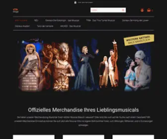 Stage-Merchandise.de(Offizielles Merchandise zu Ihrem Lieblings) Screenshot