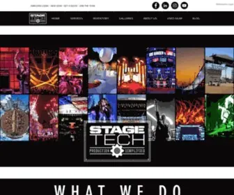 Stage-Tech.com(Stage Tech) Screenshot