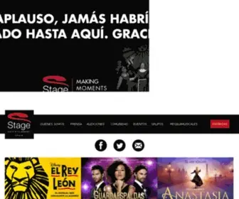 Stage.es(Stage Entertainment España) Screenshot