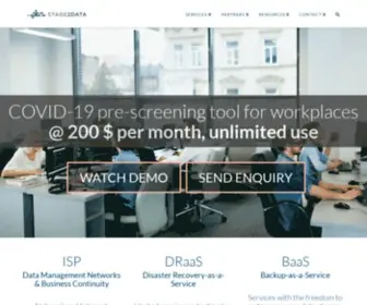 Stage2Data.com(Cloud Solutions Provider) Screenshot