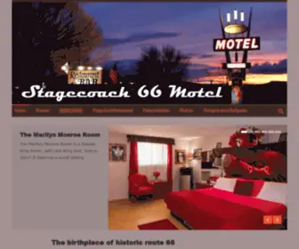 Stagecoach66Motel.com(Our Stagecoach 66 Motel sign) Screenshot