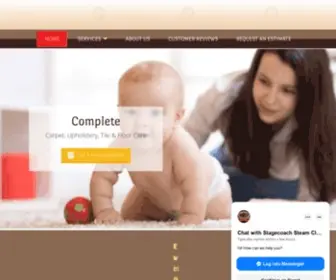 Stagecoachcleaning.pro(Stagecoach Steam Cleaning) Screenshot
