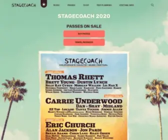 Stagecoachfestival.com(Stagecoach) Screenshot