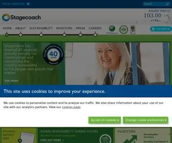 Stagecoachgroup.com(Stagecoach Group) Screenshot