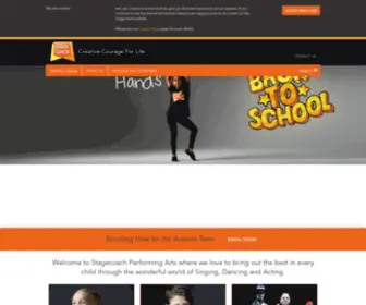 Stagecoachschools.co.za(Performing Arts) Screenshot