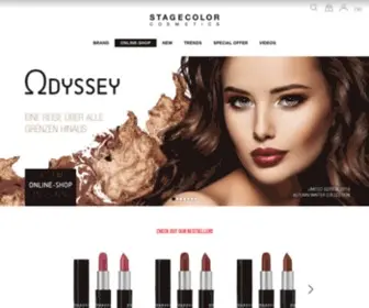 Stagecolor.com(STAGECOLOR COSMETICS) Screenshot